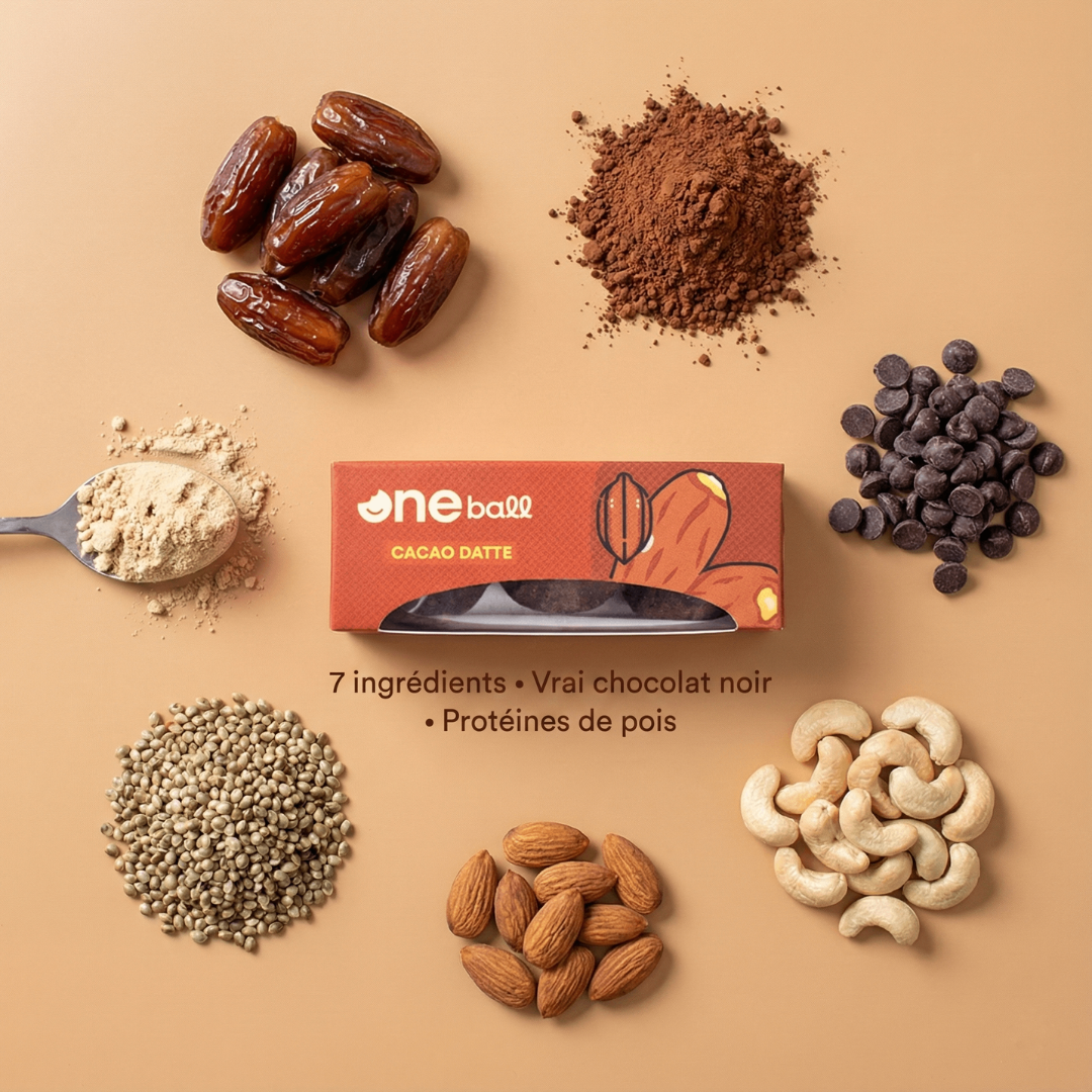 Energy Balls Dattes-Cacao