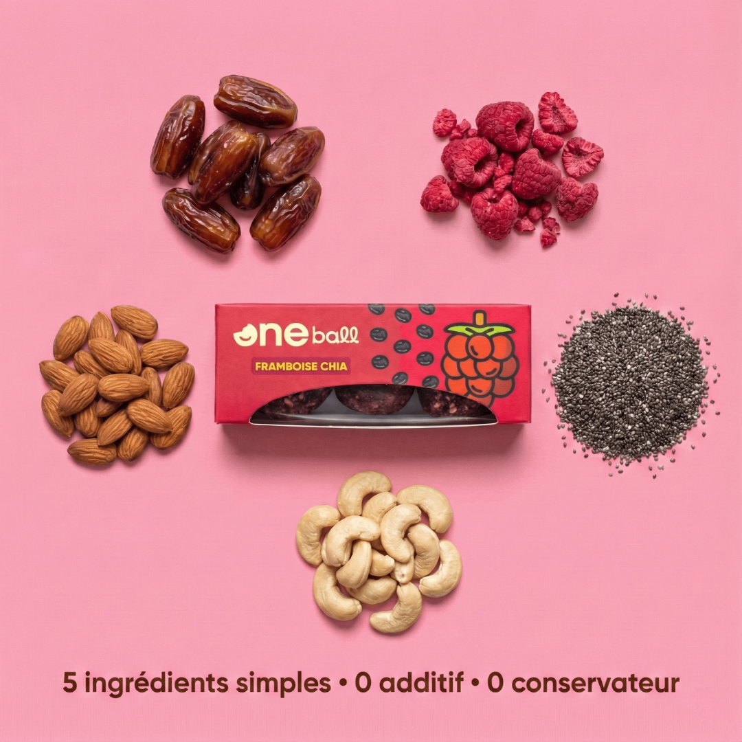 Energy Balls Framboise-Chia