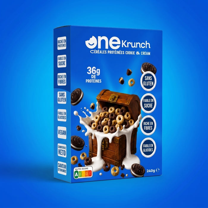 One Krunch - Cookie & Cream 1 boîte